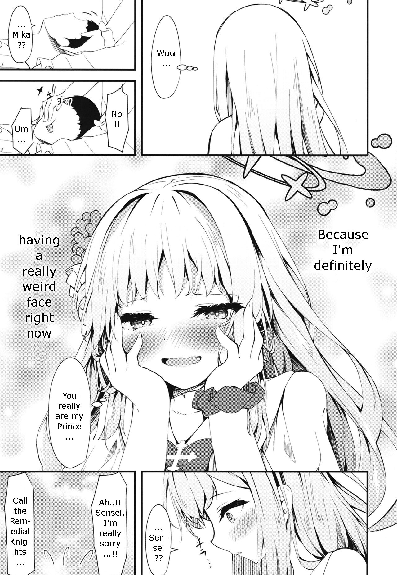 (C101) [Tsukuten (Madoka Tsukumo)]Watashi no Ouji-sama | My Prince(Blue Archive) [English] Page 24
