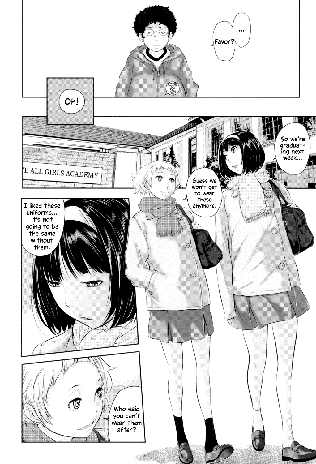 [Harazaki Takuma]Seifuku Shijou Shugi -Fuyu- | Uniforms Supremacy -Winter-[English] [RyuugaTL] [Digital] Page 157