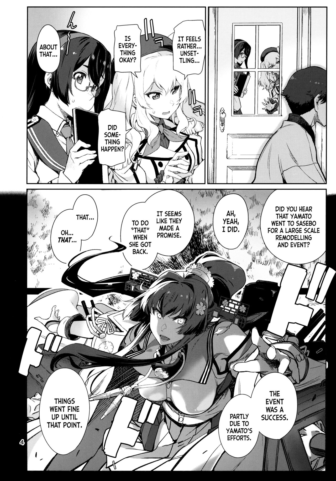 (C101) [Chotto Dake Aruyo. (Takemura Sesshu)]Kakekakeshi(Kantai Collection -KanColle-) [English] [Nishimaru] Page 5