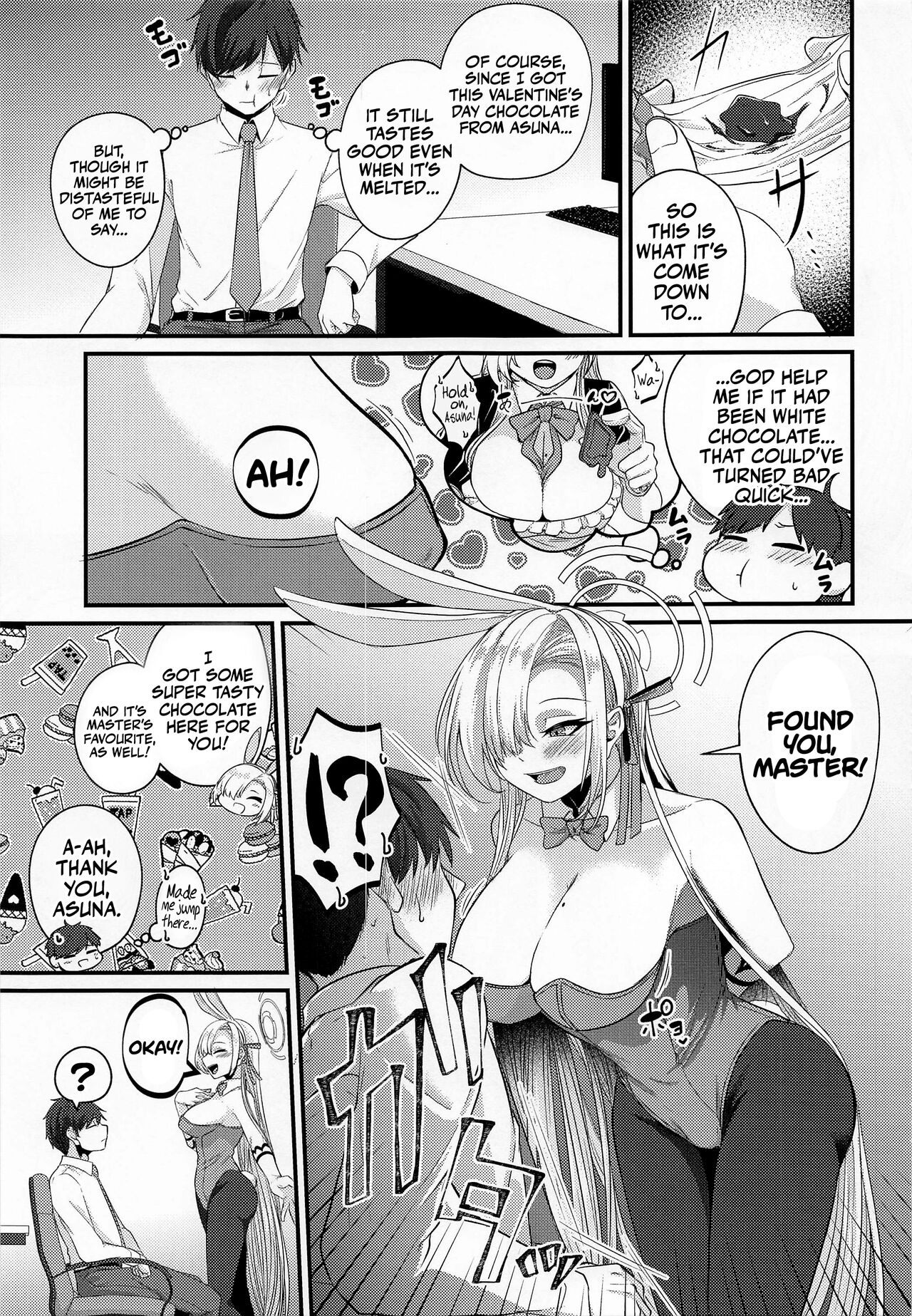 (C100) [Kinomiki no Mama (Kinomiki)]Asuna Bunny with Chocolate - Let's play hide-and-seek(Blue Archive) [English] [Mr_Person] Page 2
