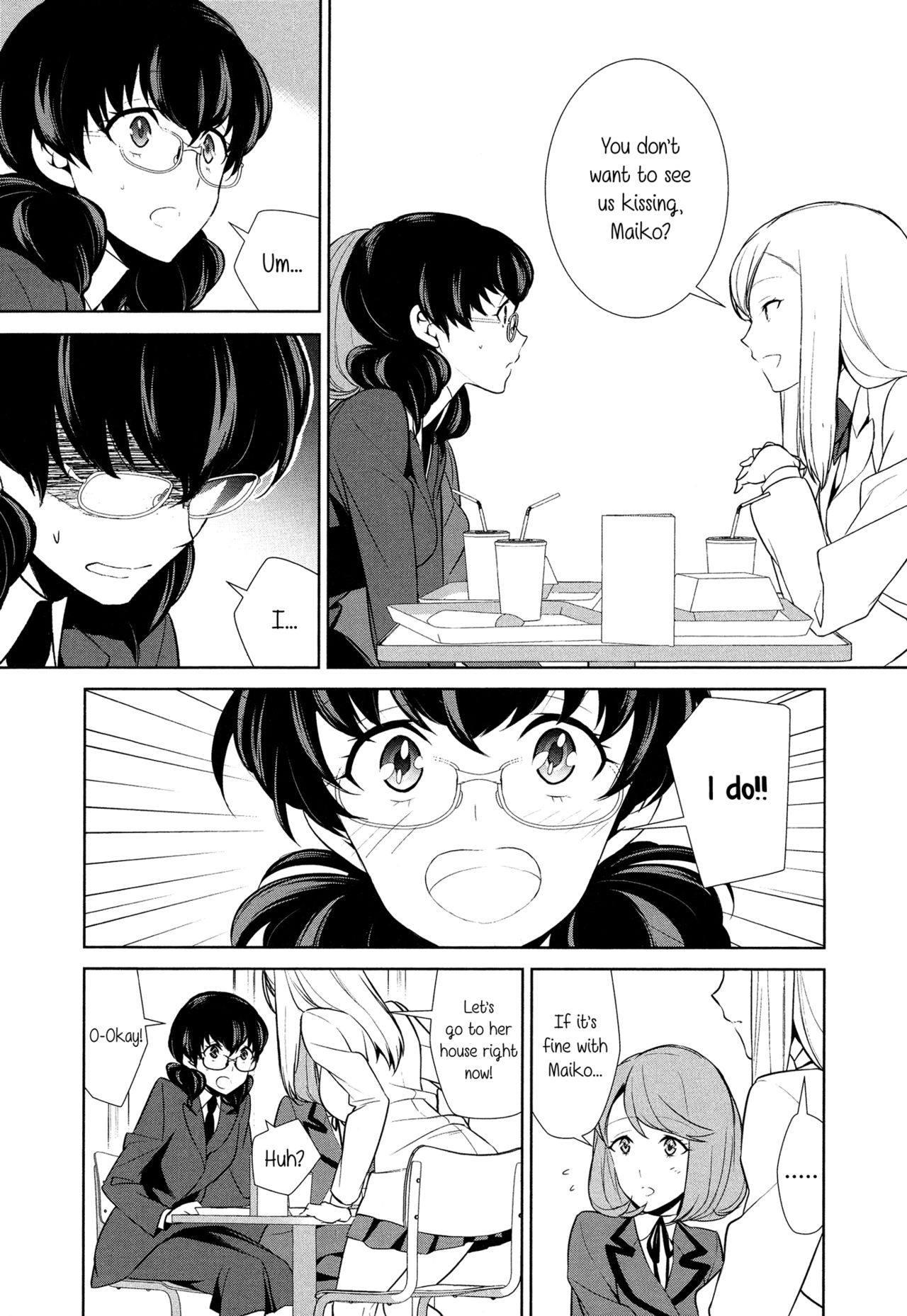 [cmkmk (Comaku)]Watashi no Shumi tte Hen desu ka? | Is My Hobby Weird?[English] [Yuri-ism] [Digital] Page 116