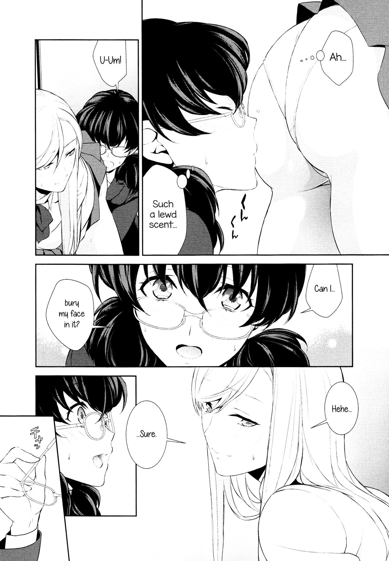 [cmkmk (Comaku)]Watashi no Shumi tte Hen desu ka? | Is My Hobby Weird?[English] [Yuri-ism] [Digital] Page 22
