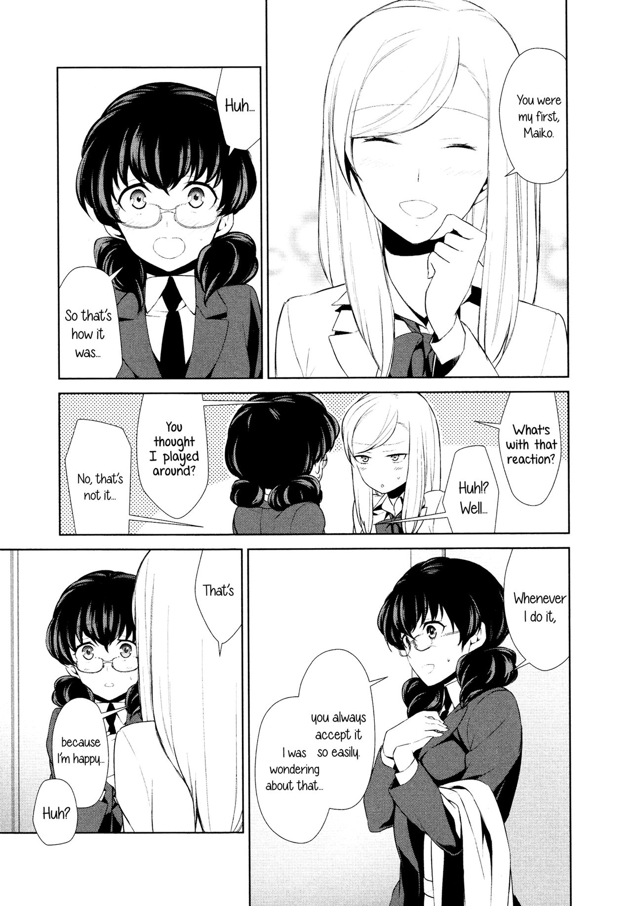 [cmkmk (Comaku)]Watashi no Shumi tte Hen desu ka? | Is My Hobby Weird?[English] [Yuri-ism] [Digital] Page 43