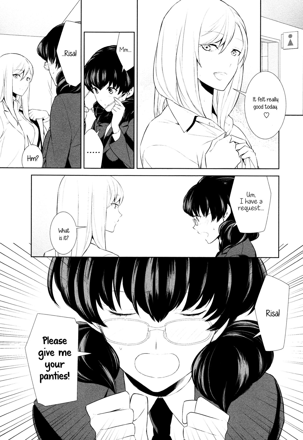 [cmkmk (Comaku)]Watashi no Shumi tte Hen desu ka? | Is My Hobby Weird?[English] [Yuri-ism] [Digital] Page 55
