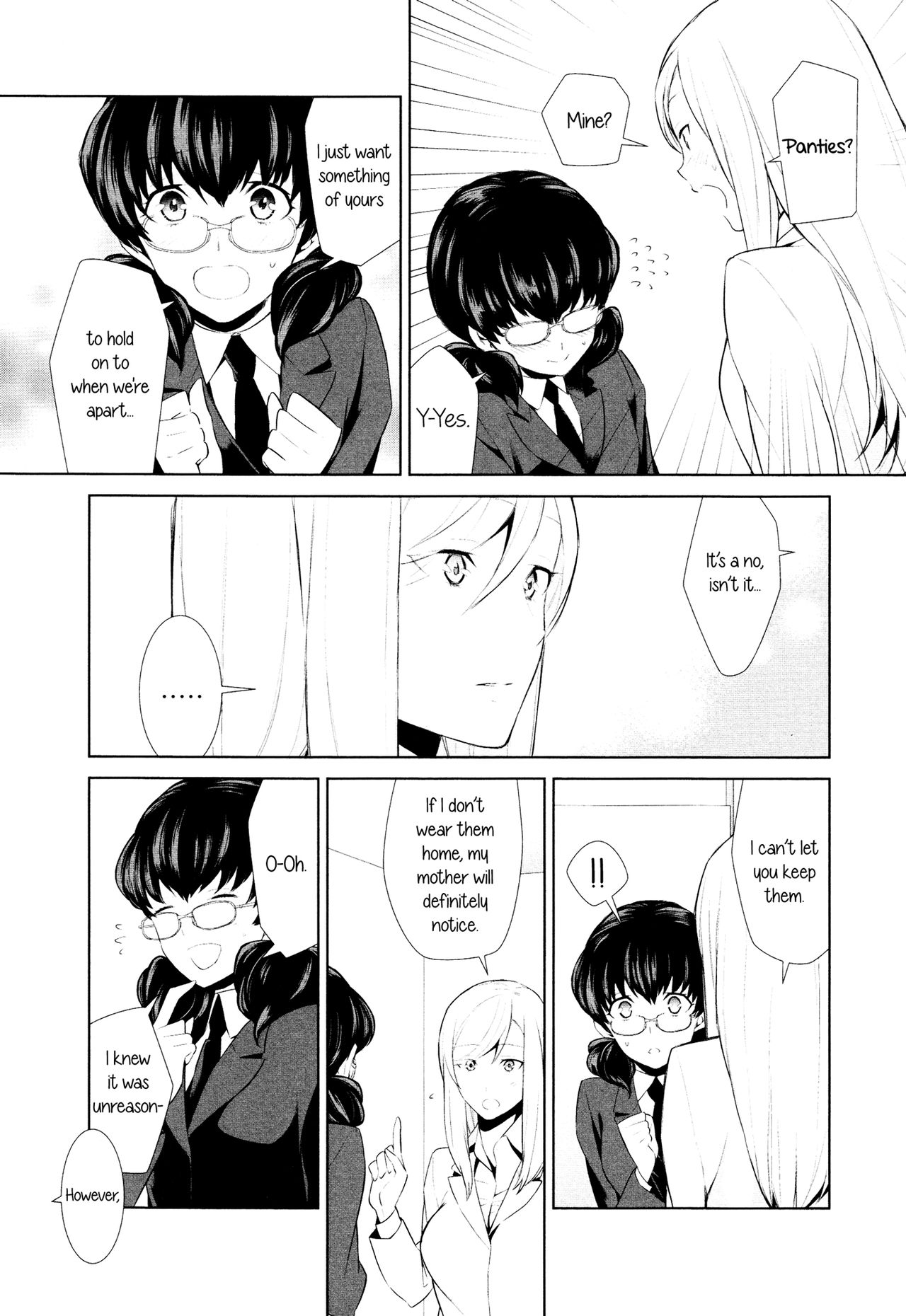[cmkmk (Comaku)]Watashi no Shumi tte Hen desu ka? | Is My Hobby Weird?[English] [Yuri-ism] [Digital] Page 57