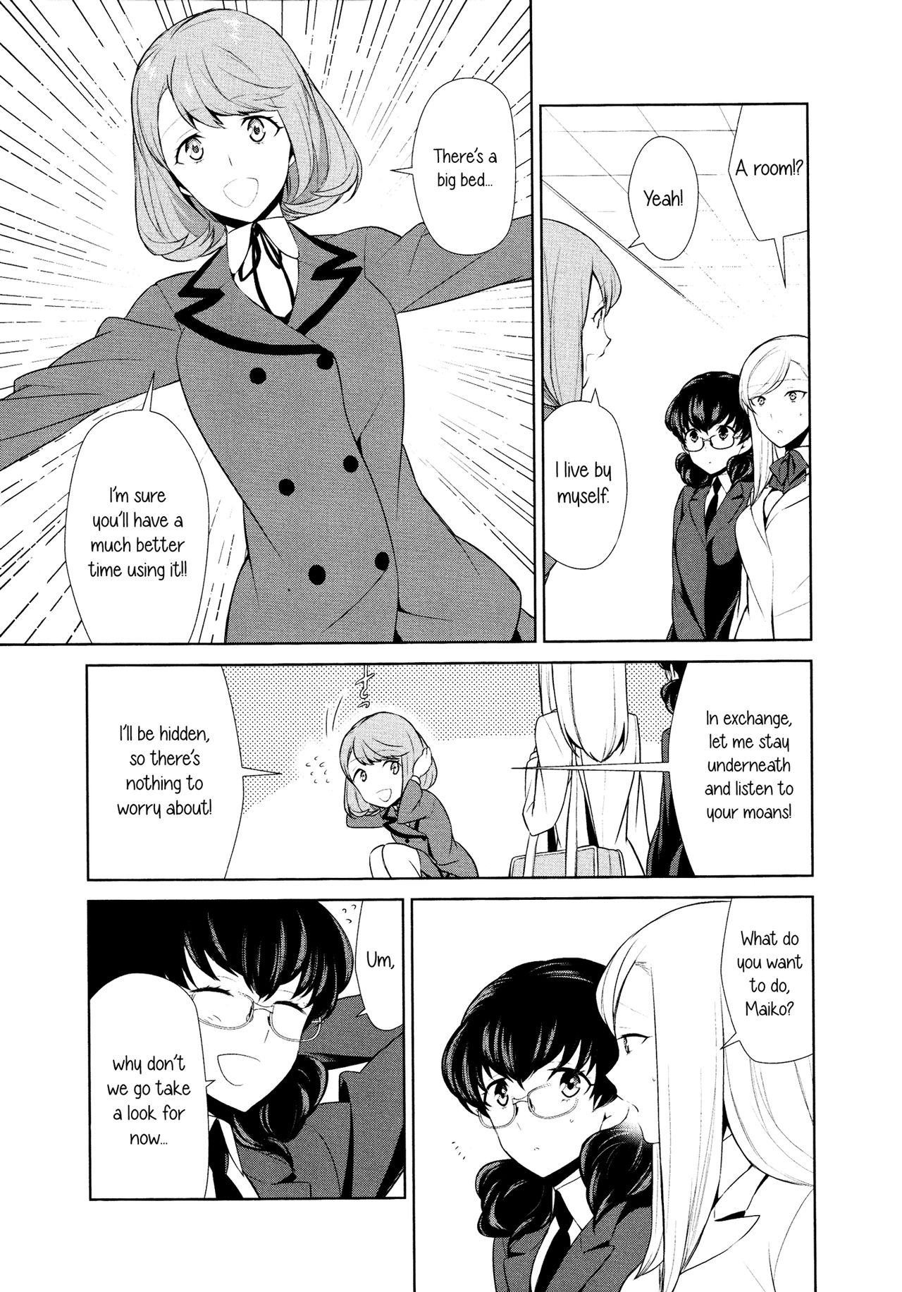 [cmkmk (Comaku)]Watashi no Shumi tte Hen desu ka? | Is My Hobby Weird?[English] [Yuri-ism] [Digital] Page 89