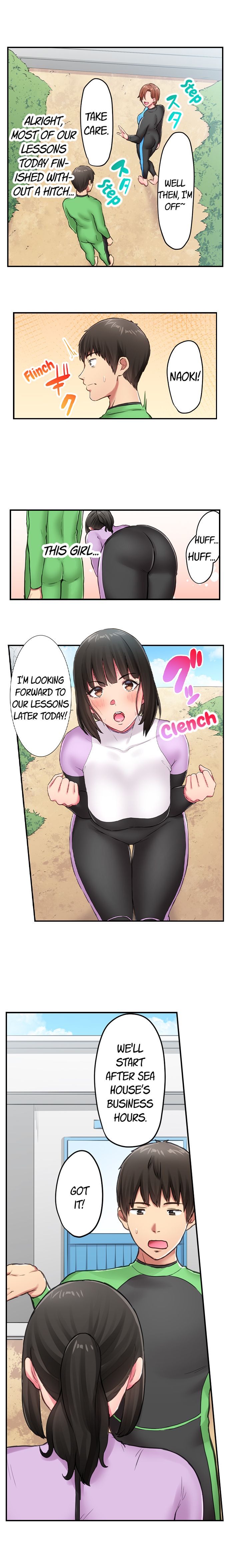 [Pepeta Demio]Blooming Summer Making Her Cum in Her Tight Wetsuit(Ch.1-3) [English] Page 4