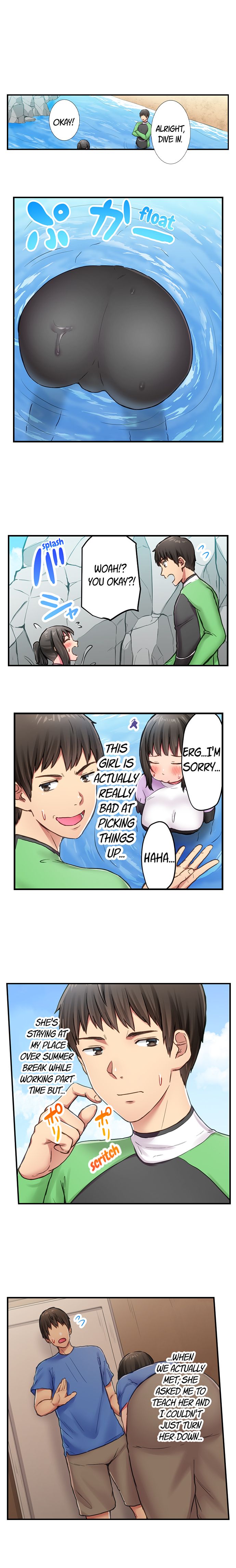 [Pepeta Demio]Blooming Summer Making Her Cum in Her Tight Wetsuit(Ch.1-3) [English] Page 9