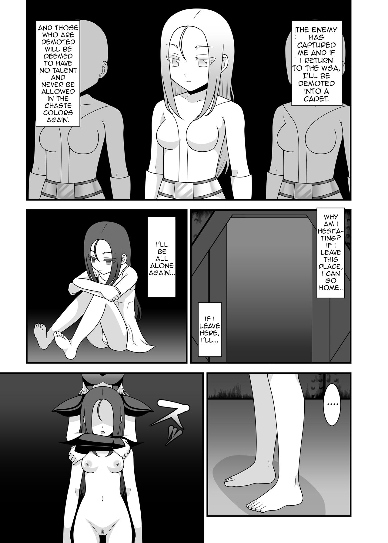 [STUDIO HP+ (IceLee)]Teisou Sentai Virginal Colors Ch.2 | Chastity Sentai Chaste Colors Ch.2[English] Page 19