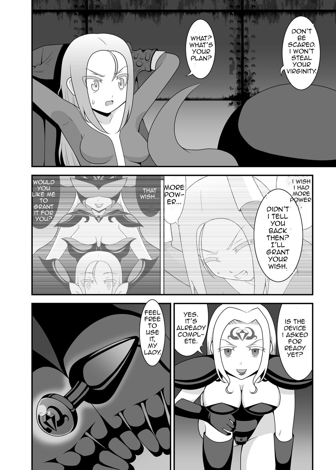 [STUDIO HP+ (IceLee)]Teisou Sentai Virginal Colors Ch.2 | Chastity Sentai Chaste Colors Ch.2[English] Page 6