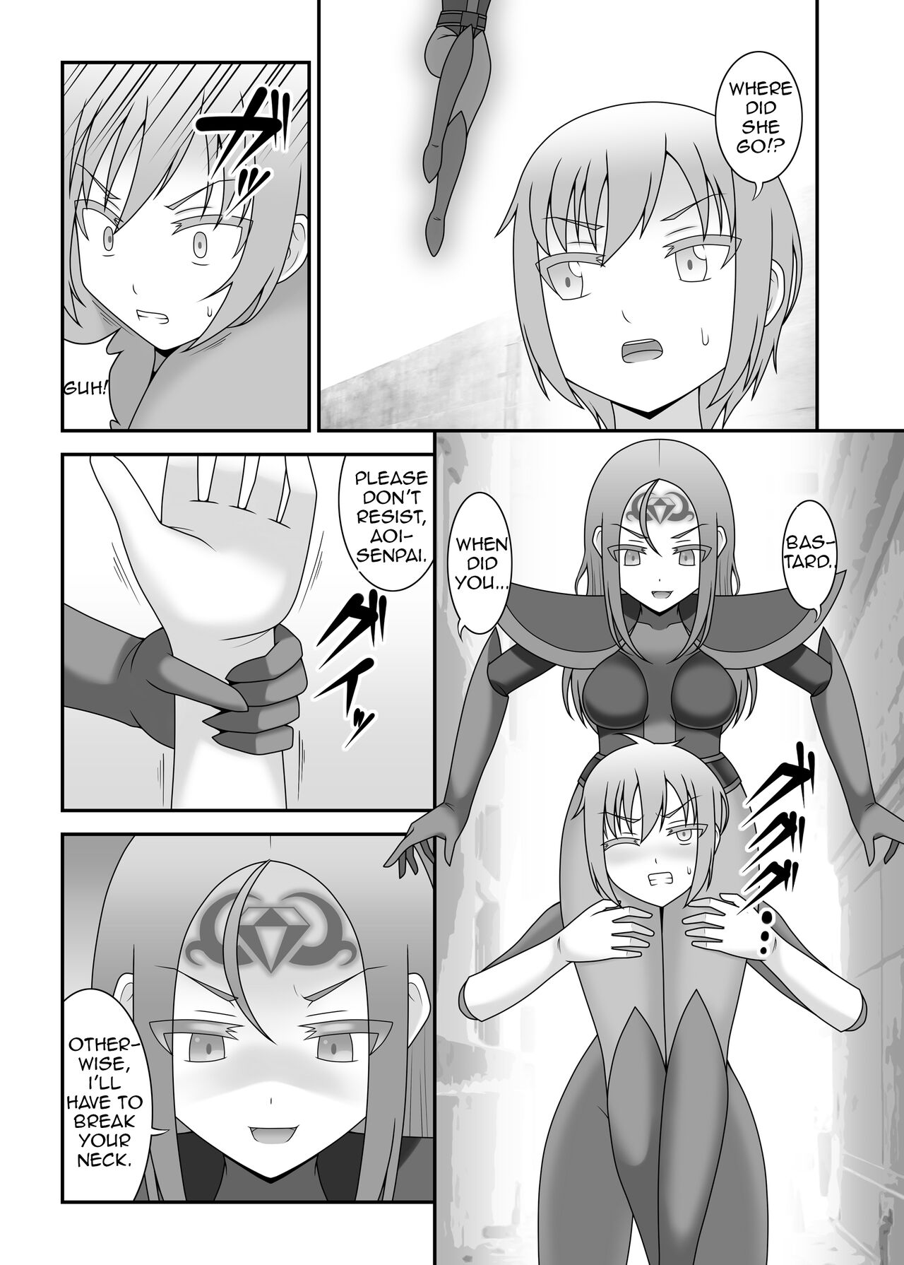 [STUDIO HP+ (IceLee)]Teisou Sentai Virginal Colors Ch.3 | Chastity Sentai Chaste Colors Ch. 3[English] Page 11