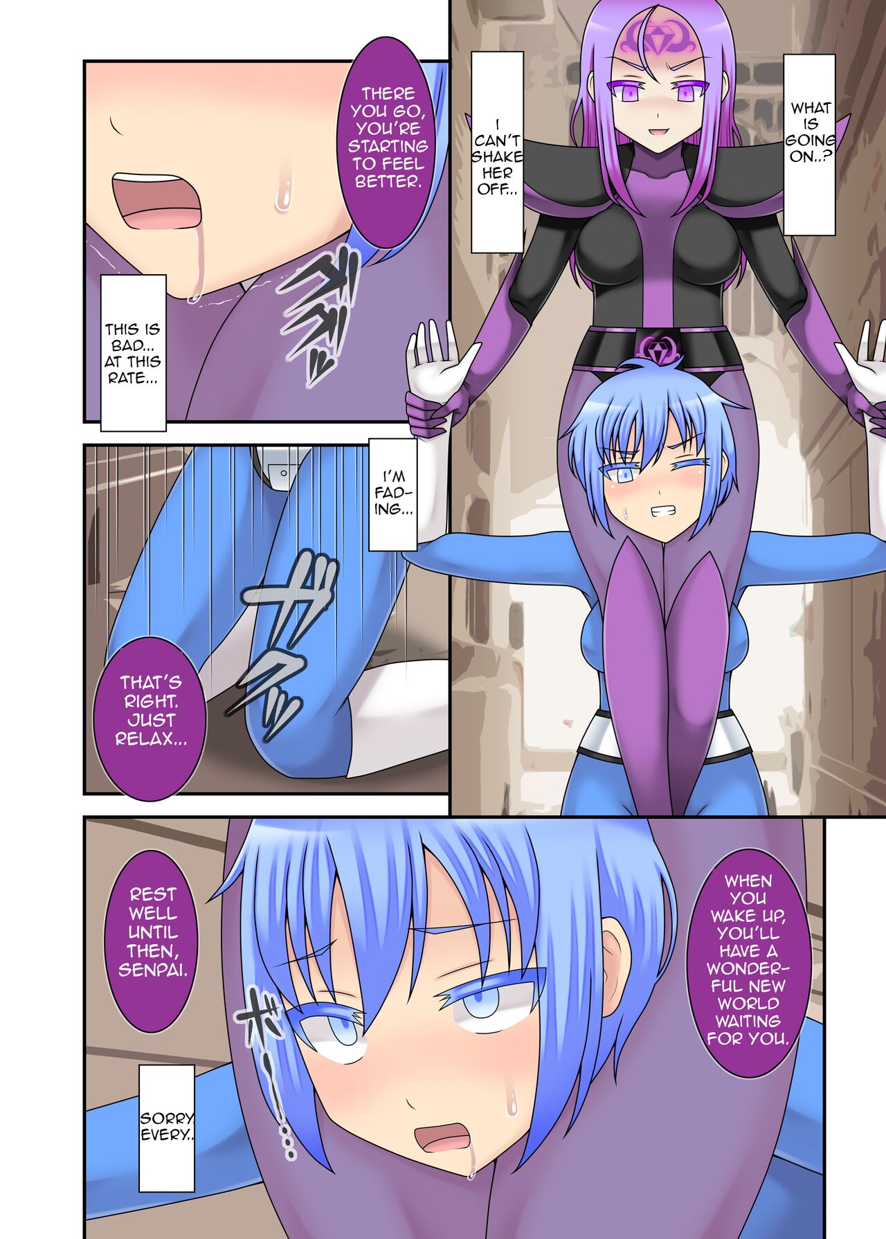 [STUDIO HP+ (IceLee)]Teisou Sentai Virginal Colors Ch.3 | Chastity Sentai Chaste Colors Ch. 3[English] Page 12