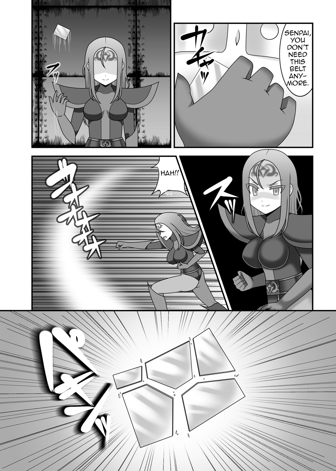 [STUDIO HP+ (IceLee)]Teisou Sentai Virginal Colors Ch.3 | Chastity Sentai Chaste Colors Ch. 3[English] Page 20
