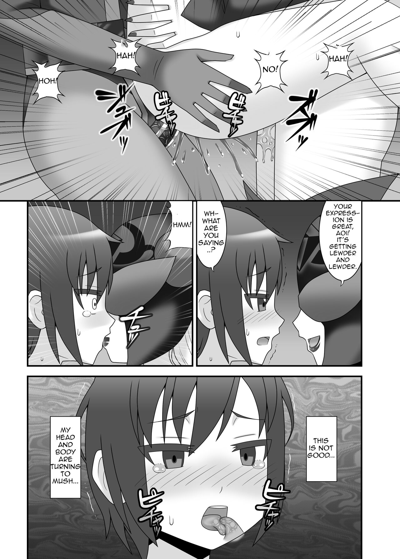[STUDIO HP+ (IceLee)]Teisou Sentai Virginal Colors Ch.3 | Chastity Sentai Chaste Colors Ch. 3[English] Page 27