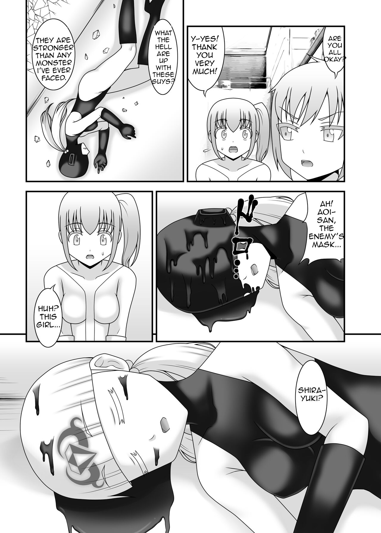[STUDIO HP+ (IceLee)]Teisou Sentai Virginal Colors Ch.3 | Chastity Sentai Chaste Colors Ch. 3[English] Page 5