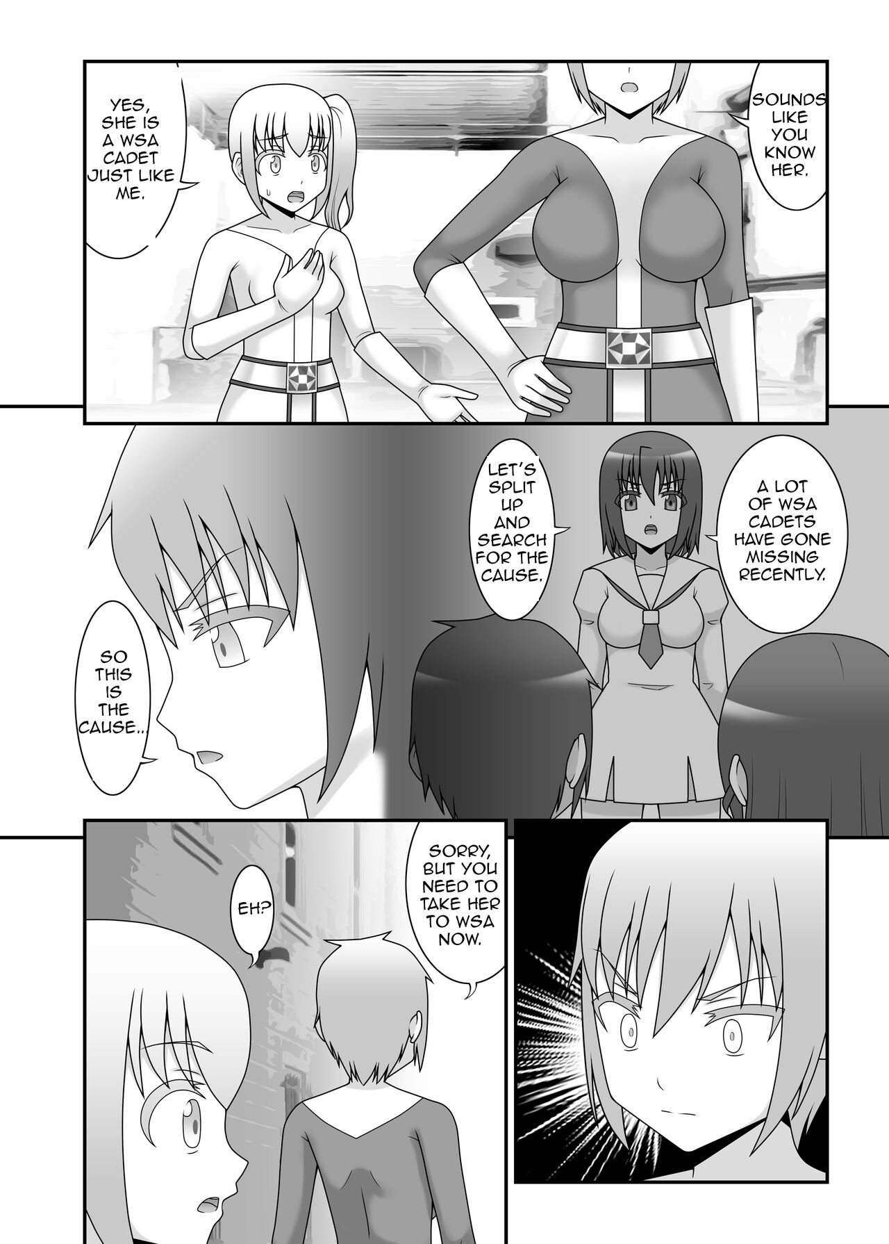 [STUDIO HP+ (IceLee)]Teisou Sentai Virginal Colors Ch.3 | Chastity Sentai Chaste Colors Ch. 3[English] Page 6