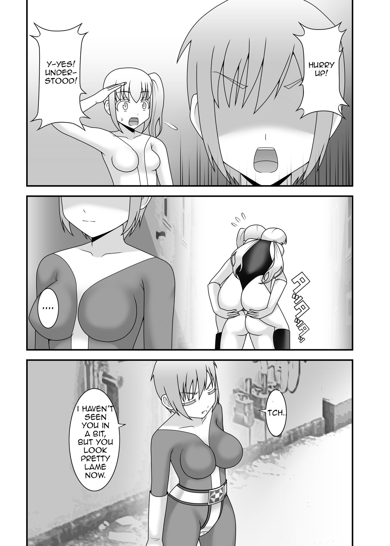 [STUDIO HP+ (IceLee)]Teisou Sentai Virginal Colors Ch.3 | Chastity Sentai Chaste Colors Ch. 3[English] Page 7
