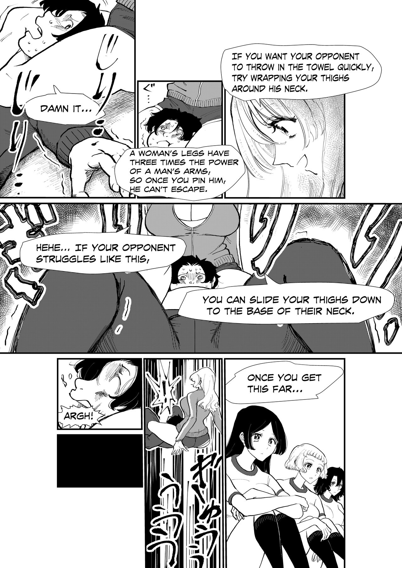 [The Nation of Head Scissors]Queens Strangle Page 10