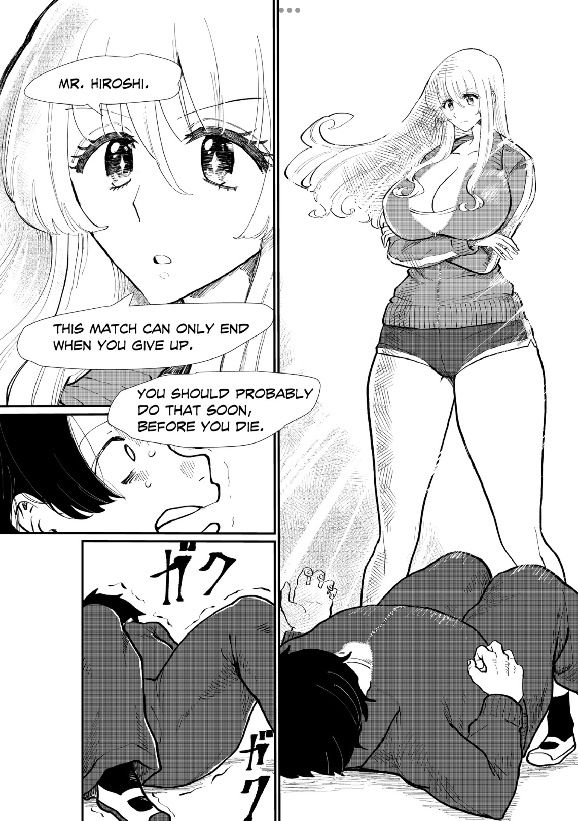 [The Nation of Head Scissors]Queens Strangle Page 12