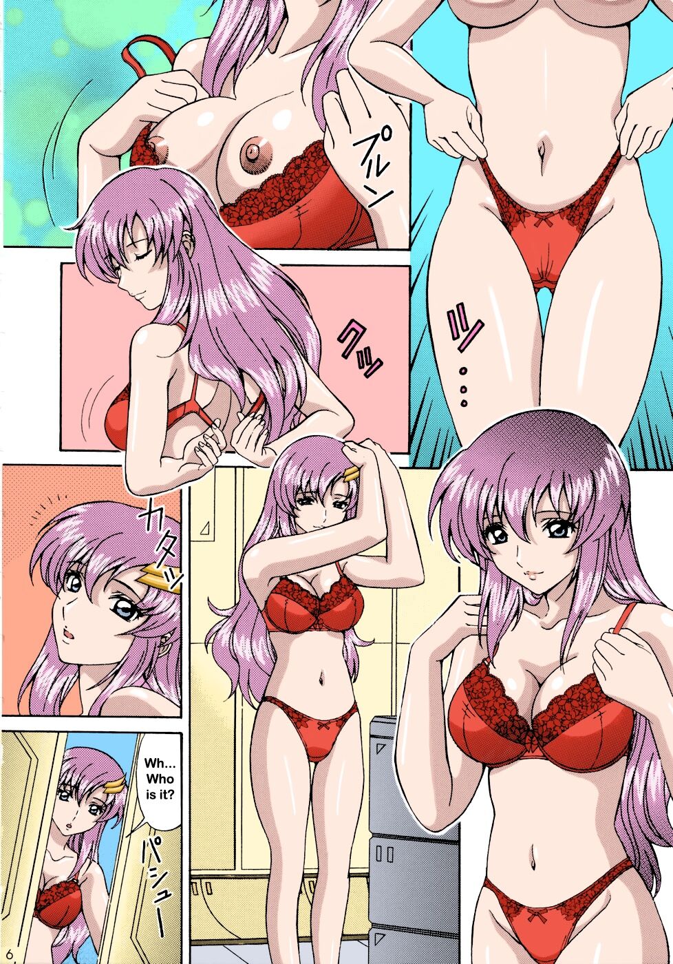(C70) [SHIMEKIRI SANPUNMAE (Tukimi Daifuku)]Ryoujoku Lacus | Assault Lacus(Gundam SEED Destiny) [English] [SaHa Edited] [Rewrite] [forbidden seeker] [Decensored] [Colorized] Page 5