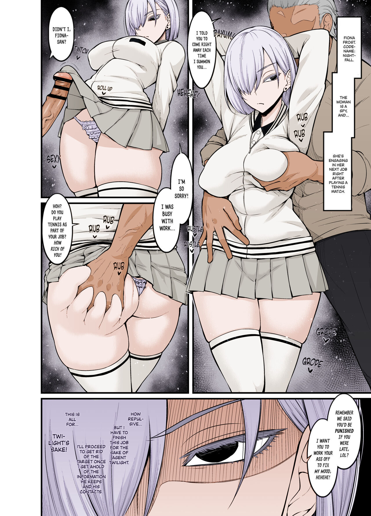 [Ankoman]Tobari (Fiona), Ninmu no Tame ni Ganbaru | Nightfall's Duty-bound Job(SPY x FAMILY) [English] [Team Rabu2] [Colorized Miss One Life] Page 2