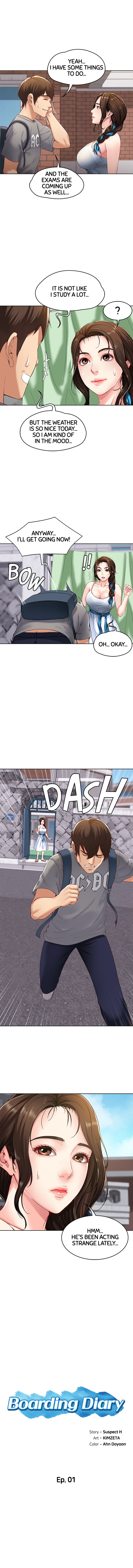 [Yonguija H×Kim Jeta]Boarding Diary(chapter 01 - 06) [English] [Webtoon] Page 3