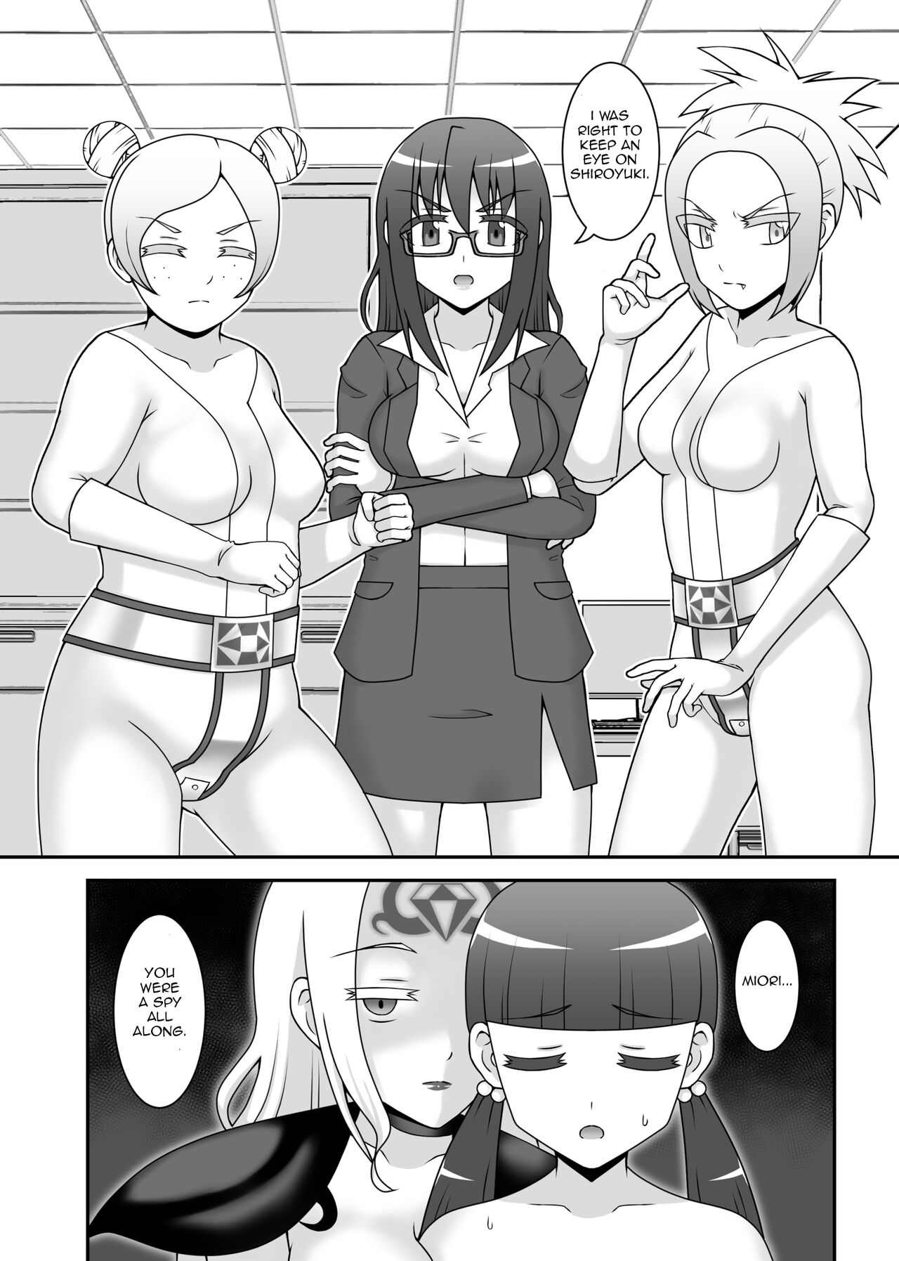 [STUDIO HP+ (IceLee)]Teisou Sentai Virginal Colors Ch.4 | Chastity Sentai Chaste Colors Ch. 4[English] Page 12