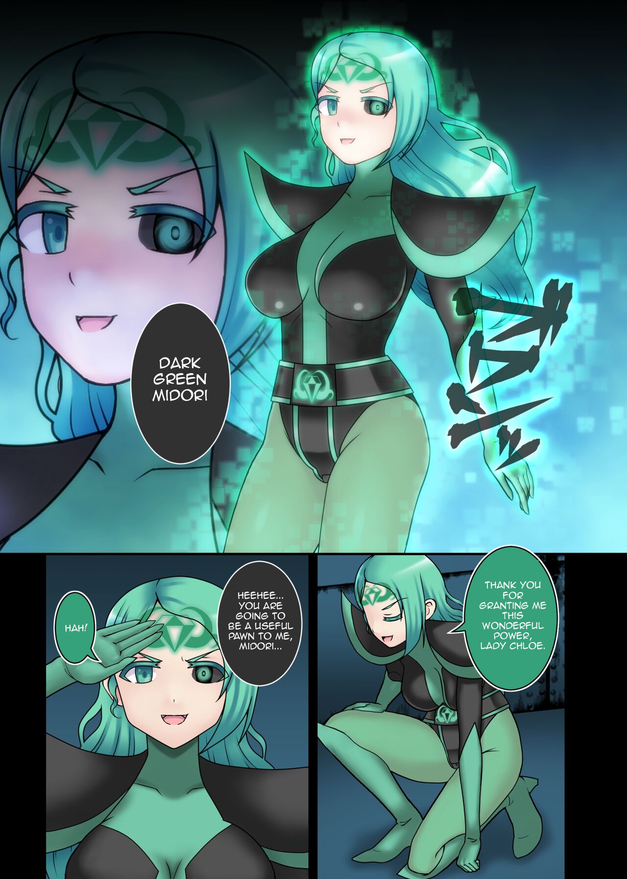 [STUDIO HP+ (IceLee)]Teisou Sentai Virginal Colors Ch.4 | Chastity Sentai Chaste Colors Ch. 4[English] Page 37