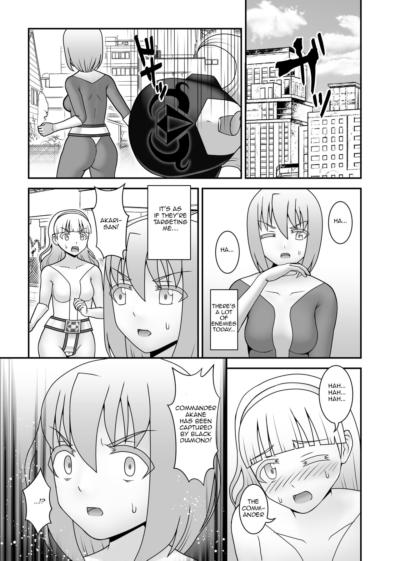[STUDIO HP+ (IceLee)]Teisou Sentai Virginal Colors Ch.4 | Chastity Sentai Chaste Colors Ch. 4[English] Page 39