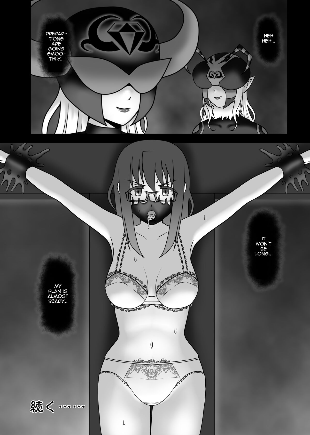 [STUDIO HP+ (IceLee)]Teisou Sentai Virginal Colors Ch.4 | Chastity Sentai Chaste Colors Ch. 4[English] Page 40