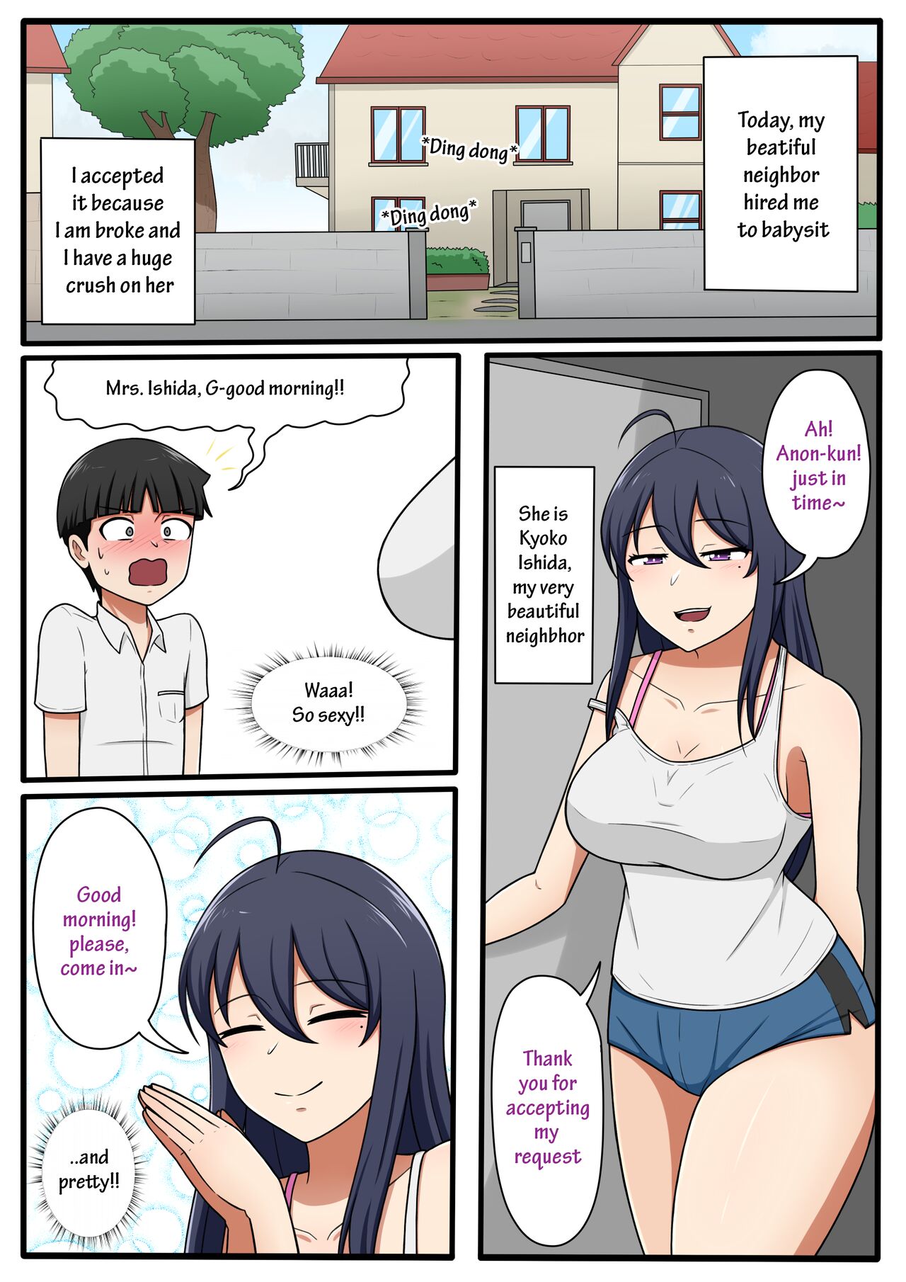 My Beautiful Neighbor Kyoko-san Page 3