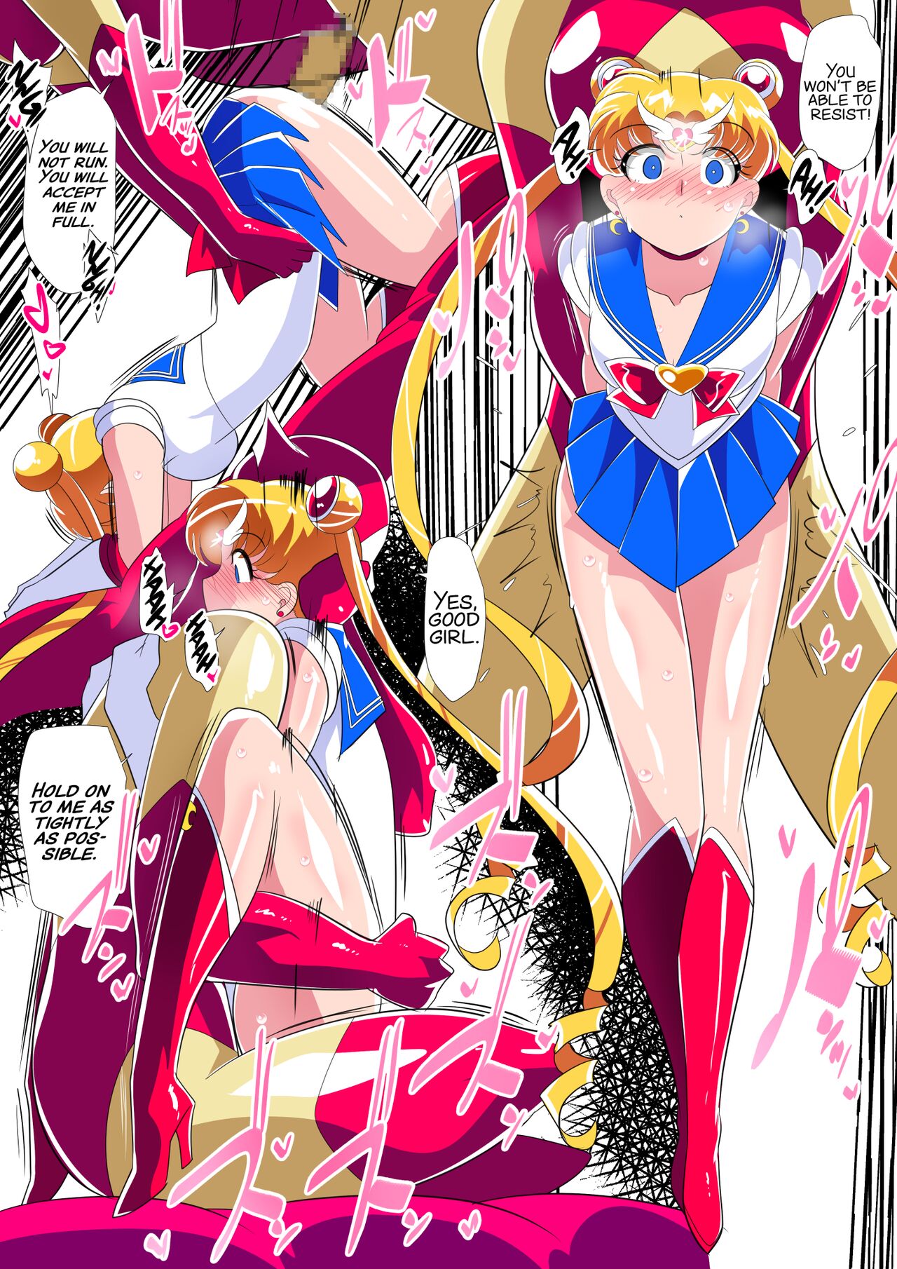 [Warabimochi]HEROINE LOSE Bishoujo Senshi Saimin Kyousei Fella(Bishoujo Senshi Sailor Moon) [English] [xinsu] Page 14