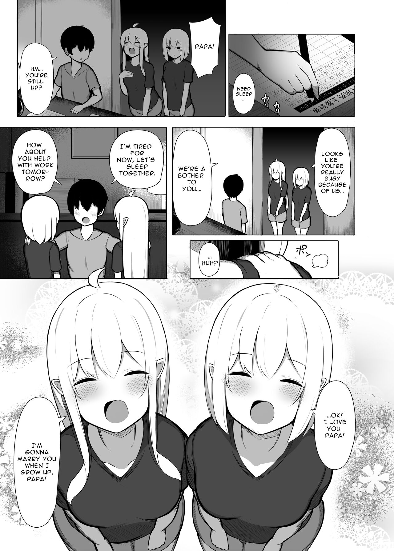 [Fry Dish (Jakko)]Hirotta Sute Elf-tachi ni Dekiai Sarete Shikareru made no Hanashi | Loved and Dominated by the Abandoned Elves I Saved[English] [Digital] Page 39