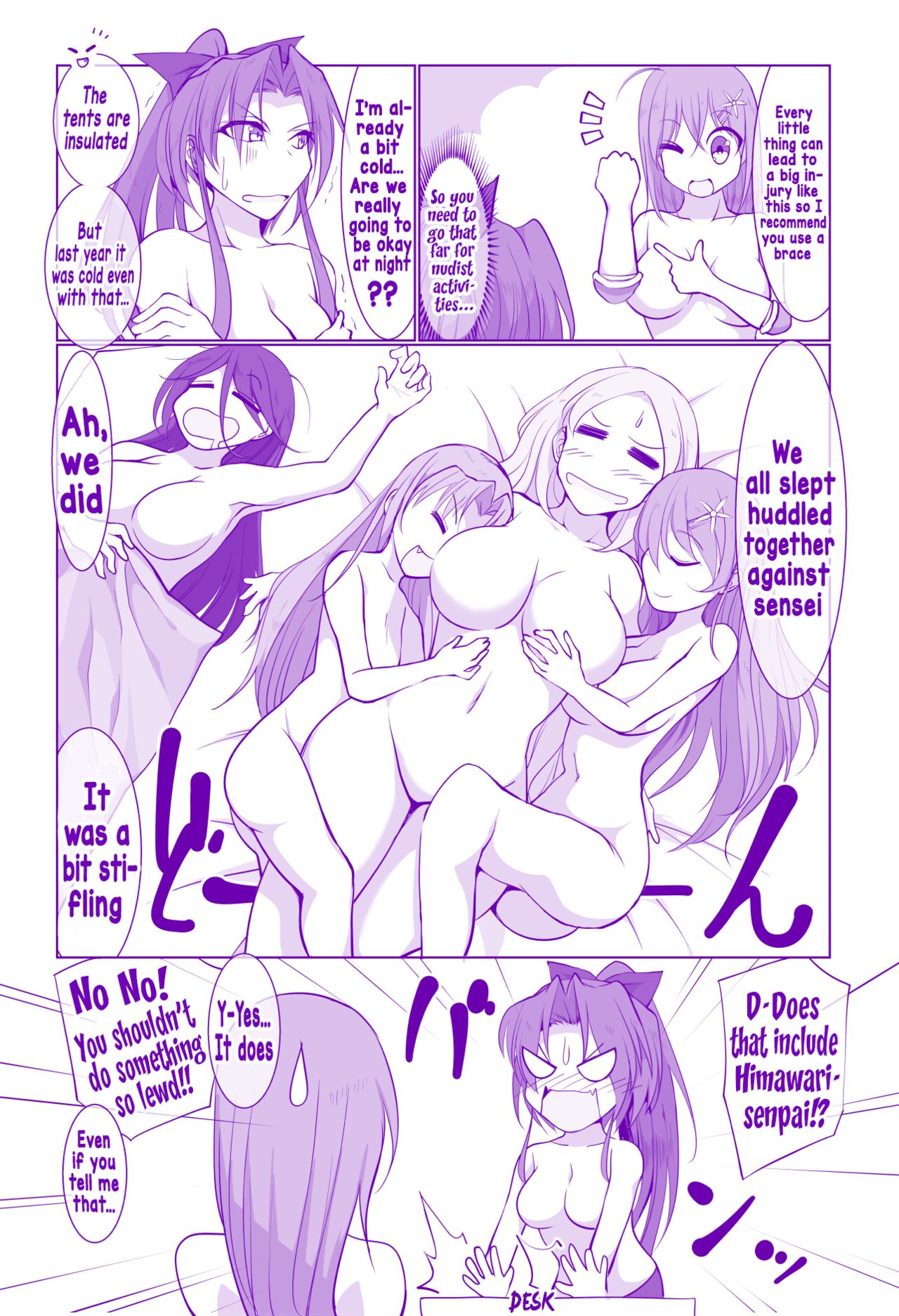 [Takenoko Maru]Zenrabu ni Youkoso! | Welcome to the Nudist Club![English] Page 19