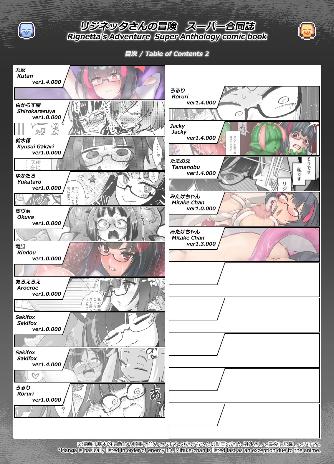 リジネッタさんスーパー合同誌 英文 Page 4