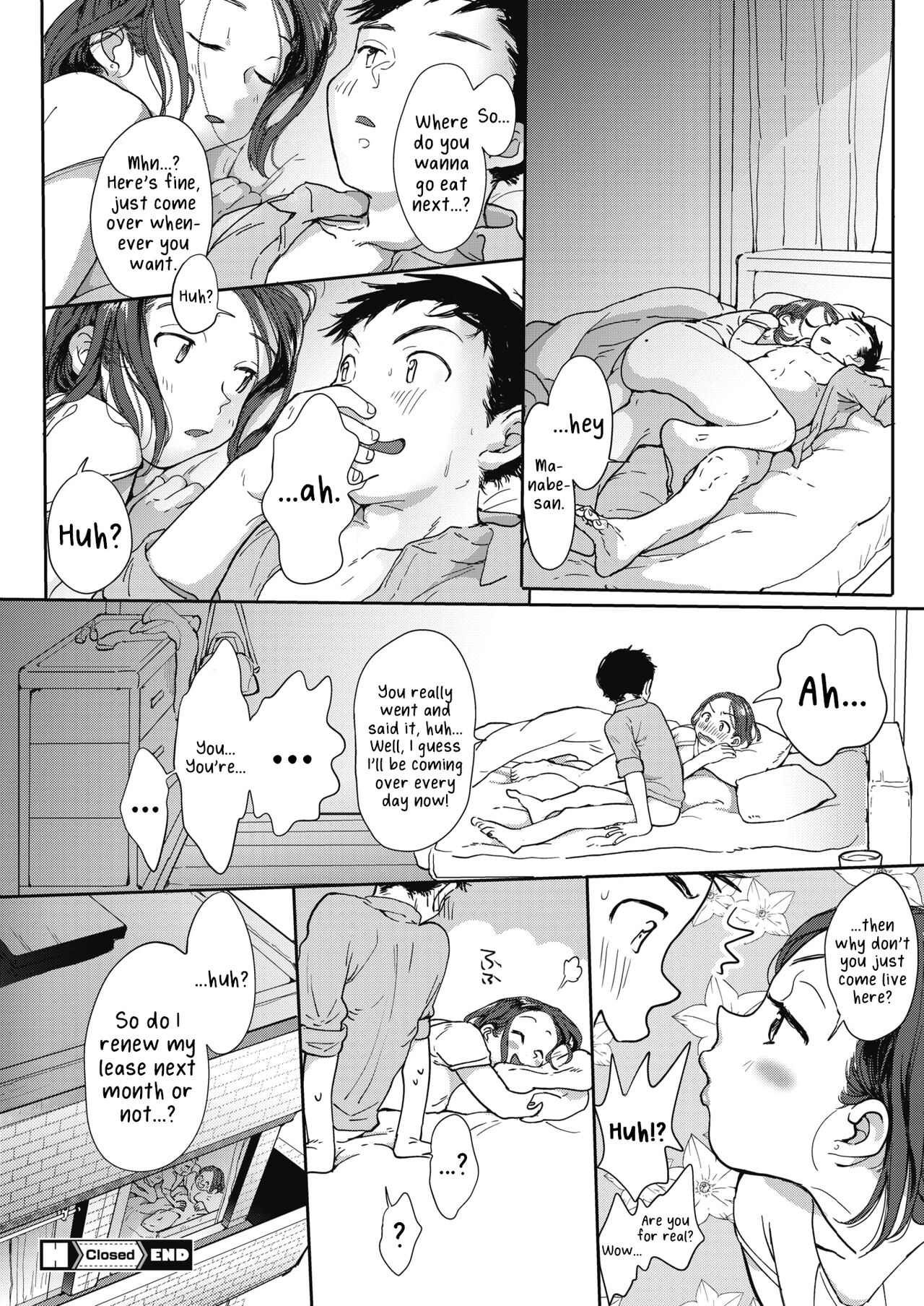 [Denbu Momo]Closed(COMIC HOTMILK 2020-01) [English] [Mr_Person] [Digital] Page 20