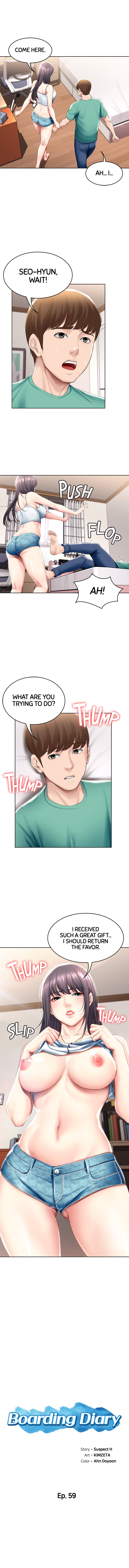 [Yonguija H×Kim Jeta]Boarding Diary(chapter 55 - 60) [English] [Webtoon] Page 43