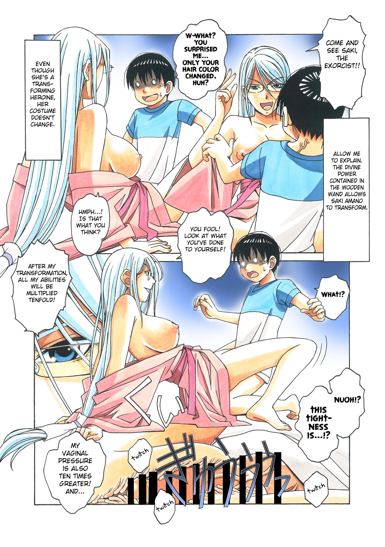 [Otonano Gu-wa (Yamada Tarou (Kamei))]Henshin Heroine Youma Taifuushi Saki[English] [Fated Circle] [Digital] Page 15