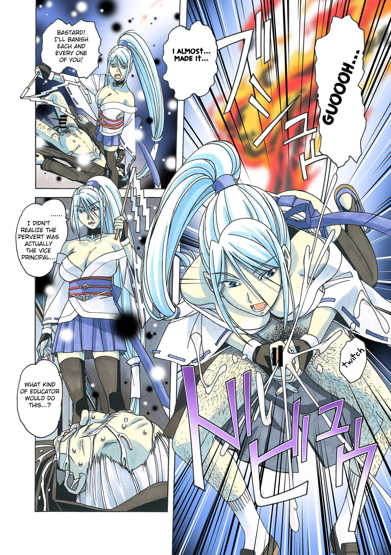 [Otonano Gu-wa (Yamada Tarou (Kamei))]Henshin Heroine Youma Taifuushi Saki[English] [Fated Circle] [Digital] Page 40