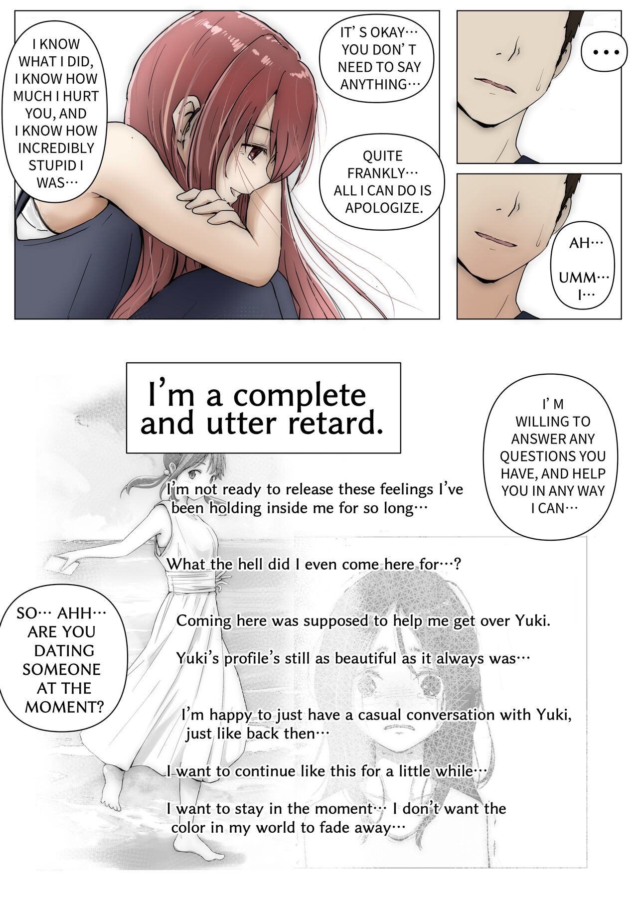 [Takotokite]Honto no Kanojo 3 -Kanojo ga Hoka no Otoko ni Dakaretemo- | The Real Girlfriend 3 -Even if another man is having her…-[English] Page 19