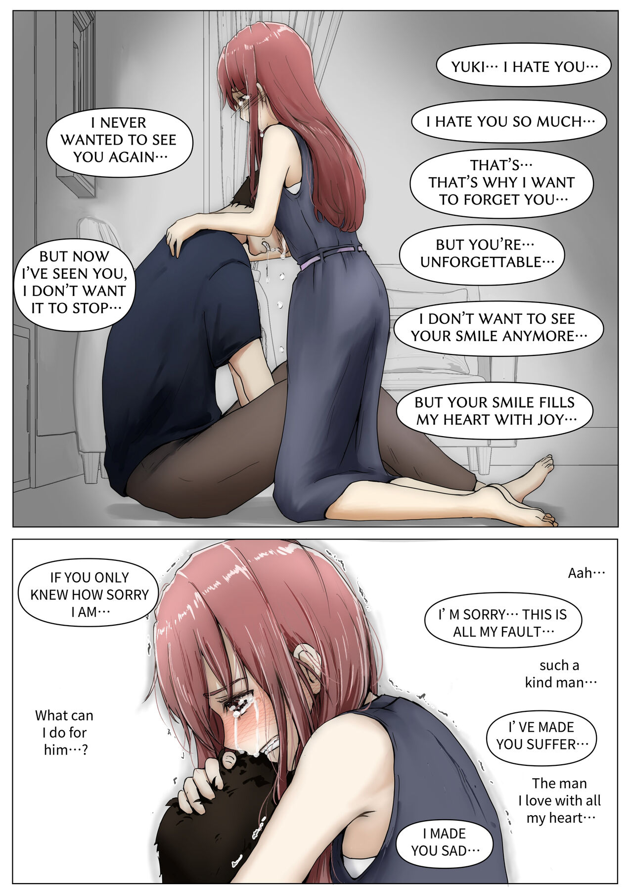 [Takotokite]Honto no Kanojo 3 -Kanojo ga Hoka no Otoko ni Dakaretemo- | The Real Girlfriend 3 -Even if another man is having her…-[English] Page 28