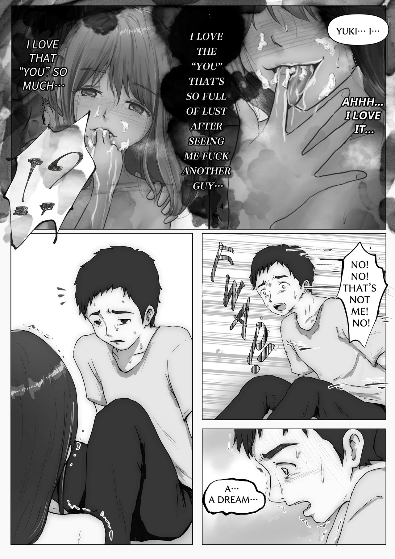 [Takotokite]Honto no Kanojo 3 -Kanojo ga Hoka no Otoko ni Dakaretemo- | The Real Girlfriend 3 -Even if another man is having her…-[English] Page 7