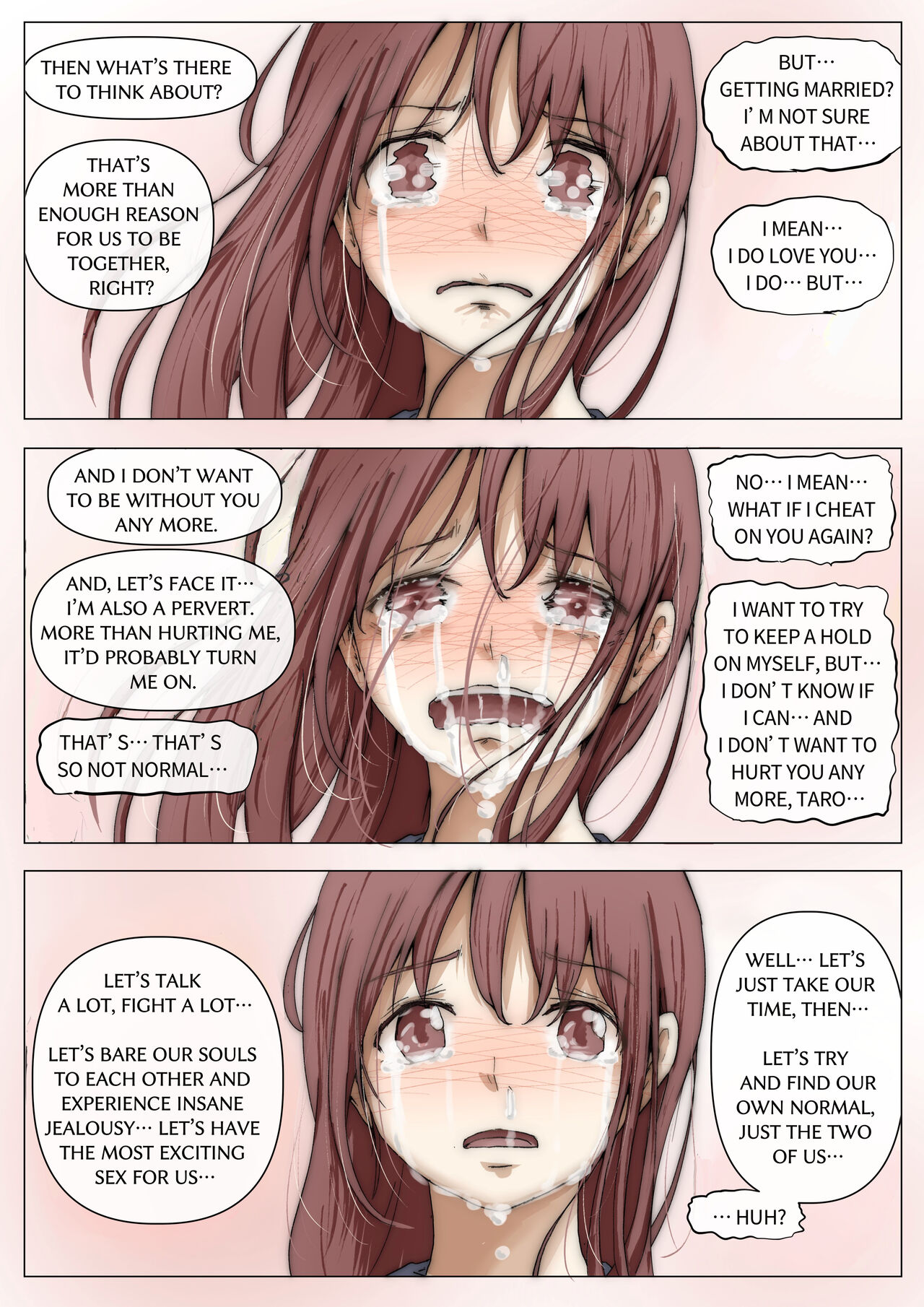 [Takotokite]Honto no Kanojo 3 -Kanojo ga Hoka no Otoko ni Dakaretemo- | The Real Girlfriend 3 -Even if another man is having her…-[English] Page 76