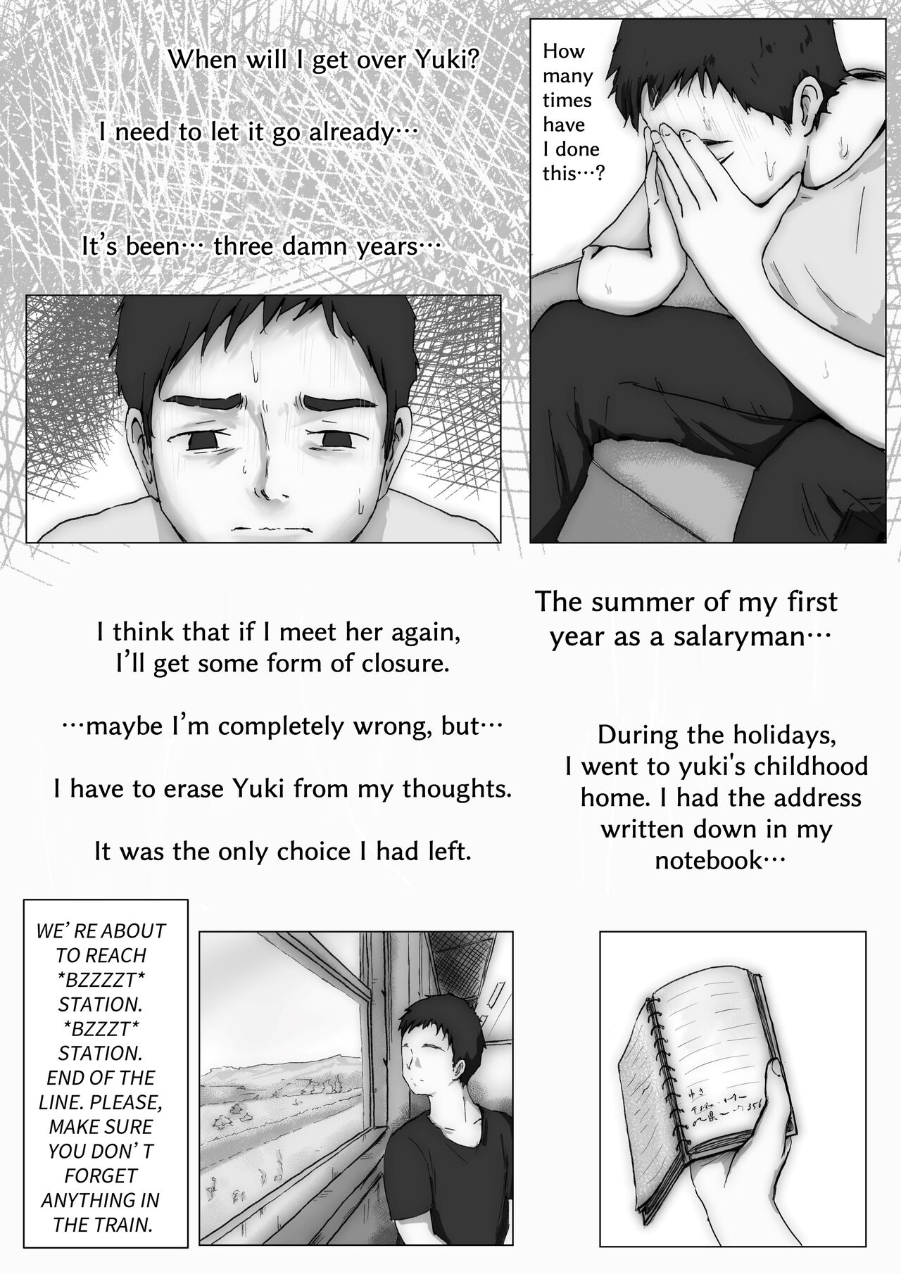 [Takotokite]Honto no Kanojo 3 -Kanojo ga Hoka no Otoko ni Dakaretemo- | The Real Girlfriend 3 -Even if another man is having her…-[English] Page 9