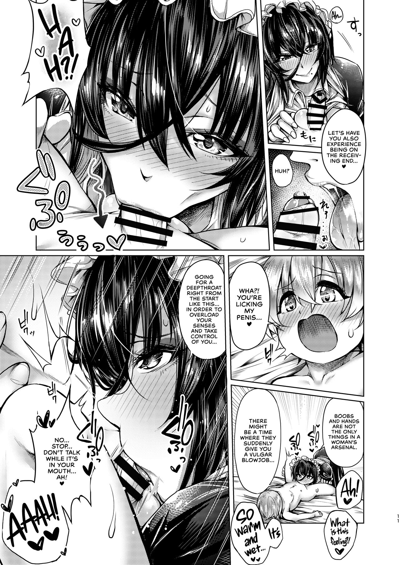 [Penguinon (Yawano Yawa)]Shota to Maid. - A young boy and his maid[English] [WataTL + head empty] [Digital] Page 11
