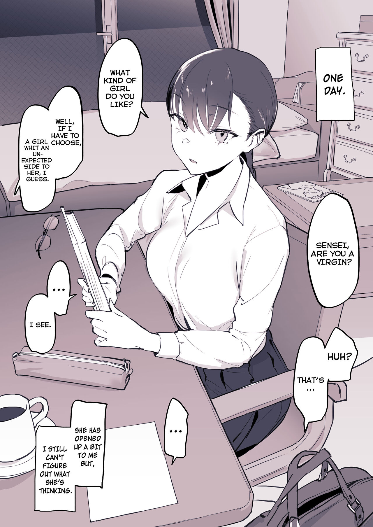 [Poriuretan]Cool na Oshiego - My Cool Student[English] Page 2