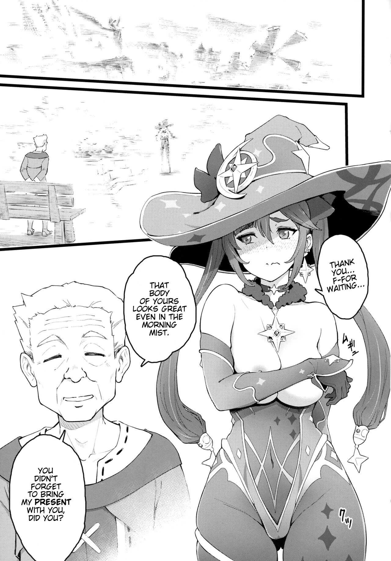 (C101) [Dish up (Warabi Yuuzou)]Mona-Gete 2(Genshin Impact) [English] [FunnyTL] Page 2
