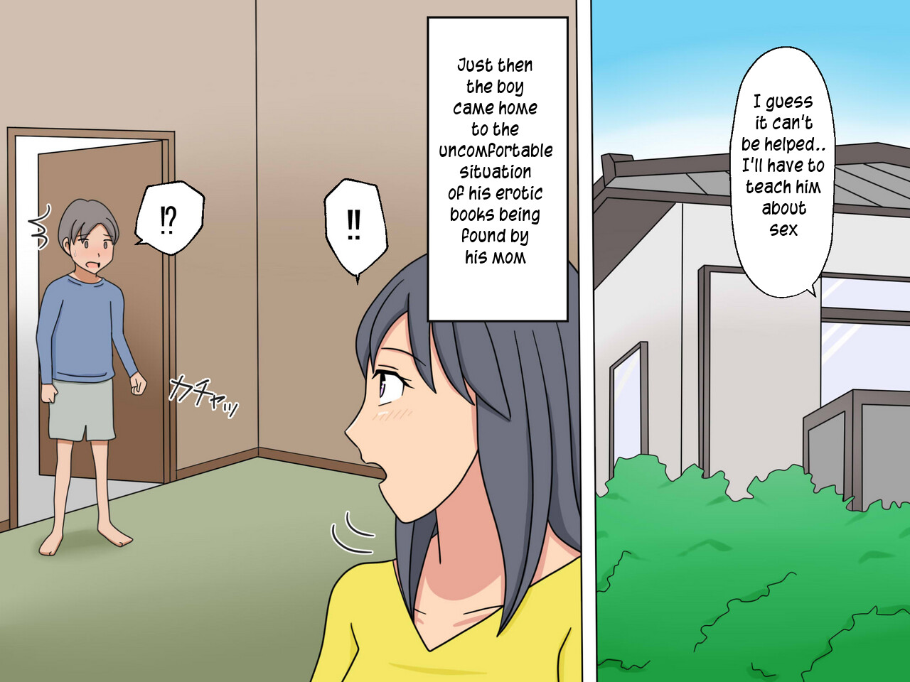 [Toshiue Jukujo no Miryoku]Benkyou yori mo Mama to no Sex ga Daiji | Sex with mommy is more important than studying[English] [innyinny] Page 3