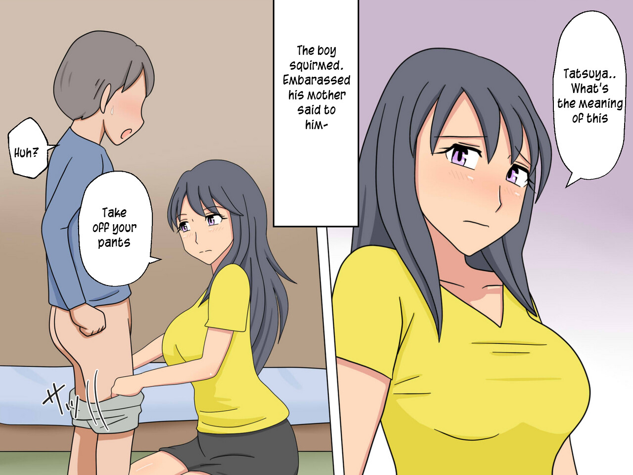 [Toshiue Jukujo no Miryoku]Benkyou yori mo Mama to no Sex ga Daiji | Sex with mommy is more important than studying[English] [innyinny] Page 4