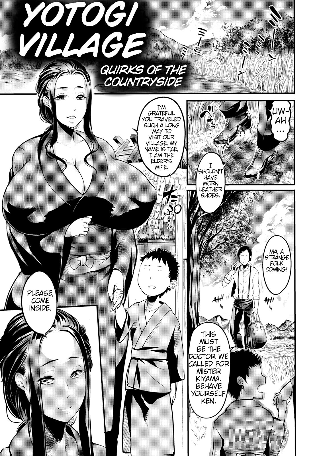 [Remu]Yotogi-mura ~Aru Inaka no Kishuu~ | Yotogi Village ~Quirks of the Countryside~(ANGEL Club 2022-11) [English] [Digital] Page 2
